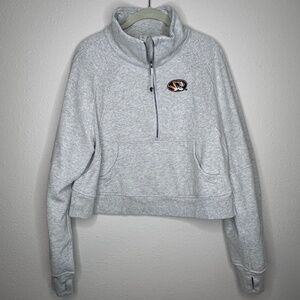 Lululemon Scuba Oversized Funnel-Neck Half Zip (Mizzou Logo), Size M/L